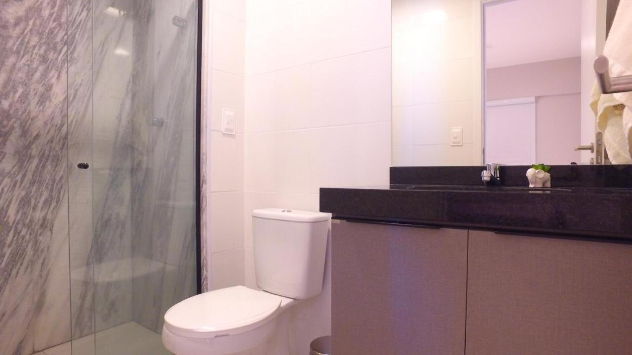 Luxo 1406 - Quarto E Sala Com Varanda Frente Mar Ponta Verde Maceió Eksteriør billede