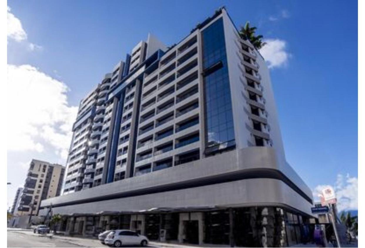 Luxo 1406 - Quarto E Sala Com Varanda Frente Mar Ponta Verde Maceió Eksteriør billede