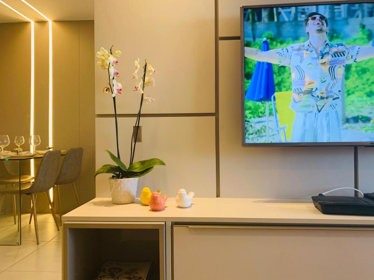 Luxo 1406 - Quarto E Sala Com Varanda Frente Mar Ponta Verde Maceió Eksteriør billede