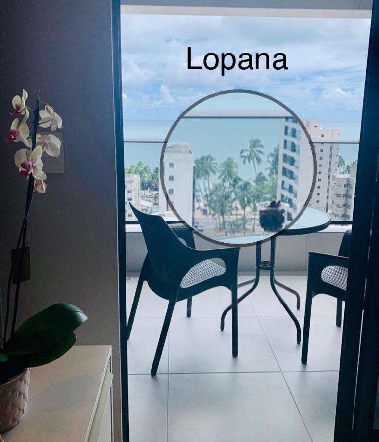 Luxo 1406 - Quarto E Sala Com Varanda Frente Mar Ponta Verde Maceió Eksteriør billede